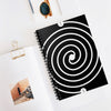 West Overton Crop Circle Spiral Notebook - Ruled Line 3 - Shapes of Wisdom