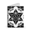Load image into Gallery viewer, Cley Hill Crop Circle Spiral Notebook - Ruled Line 2 - Shapes of Wisdom