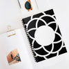 Load image into Gallery viewer, Vanzaghello Crop Circle Spiral Notebook - Ruled Line - Shapes of Wisdom