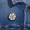 Clatford Crop Circle Pin Button - Shapes of Wisdom