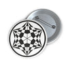 Dodworth Crop Circle Pin Button - Shapes of Wisdom