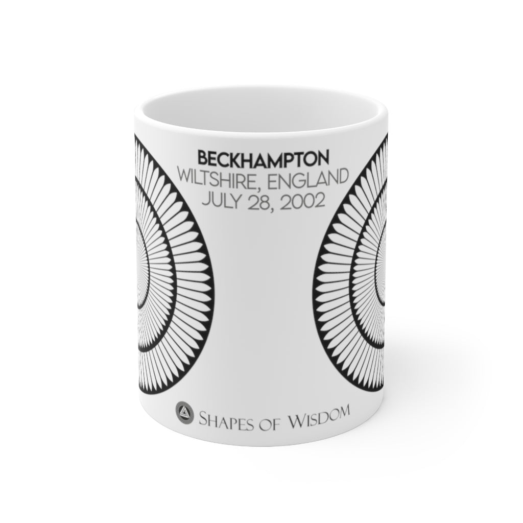 Crop Circle Mug 11oz - Beckhampton - Shapes of Wisdom