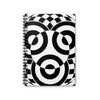 Load image into Gallery viewer, Raisting Crop Circle Spiral Notebook - Ruled Line - Shapes of Wisdom