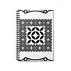 Morgans Hill Crop Circle Spiral Notebook - Ruled Line - Shapes of Wisdom