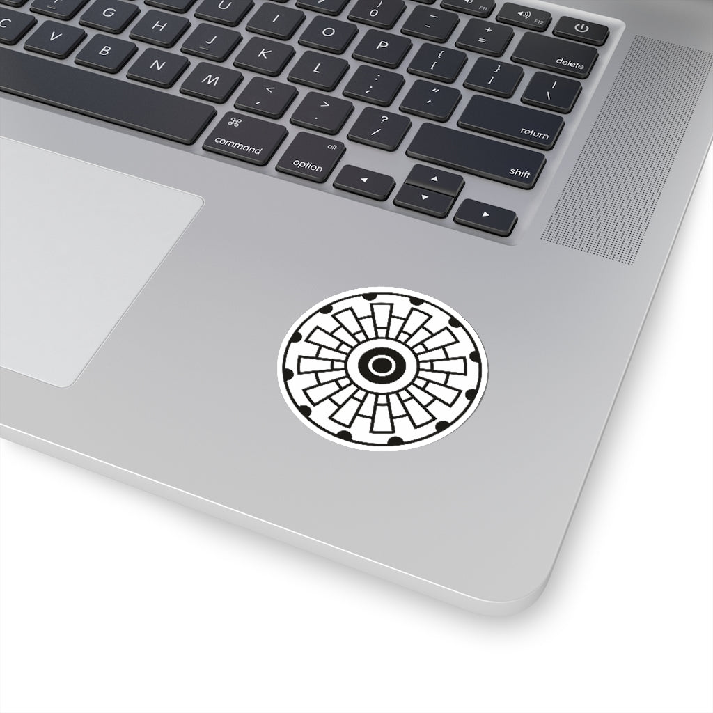 Sixpenny Handley Crop Circle Sticker - Shapes of Wisdom