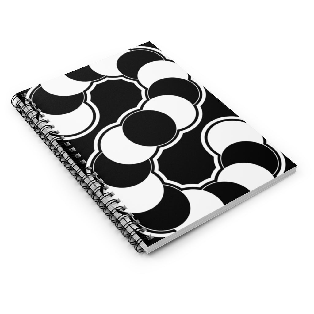 Westbury Crop Circle Spiral Notebook - Ruled Line - Shapes of Wisdom