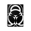 Longwood Crop Circle Spiral Notebook - Ruled Line - Shapes of Wisdom