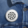 Load image into Gallery viewer, Owlesbury Crop Circle Pin Button - Shapes of Wisdom