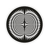 Load image into Gallery viewer, Avebury Trusloe Crop Circle Sticker - Shapes of Wisdom
