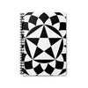 Cheesefoot Head Crop Circle Spiral Notebook - Ruled Line - Shapes of Wisdom