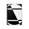 Chirton Bottom Crop Circle Spiral Notebook - Ruled Line - Shapes of Wisdom