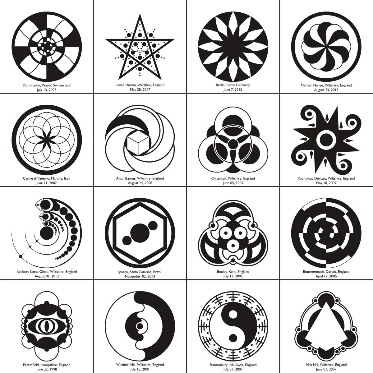 4 x 4 Vector Pack - 02 – Shapes of Wisdom