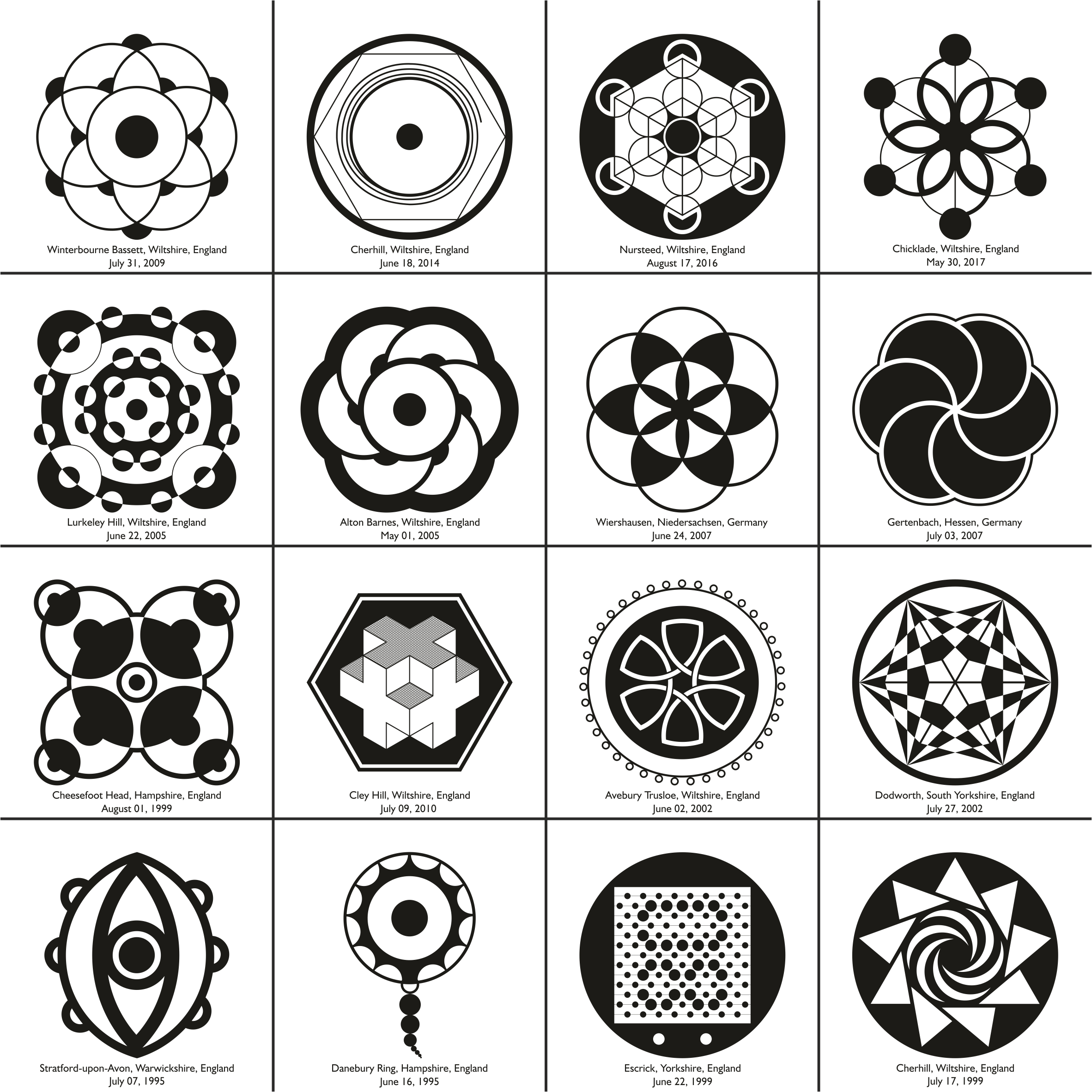 4 x 4 Vector Pack - 04 - Shapes of Wisdom