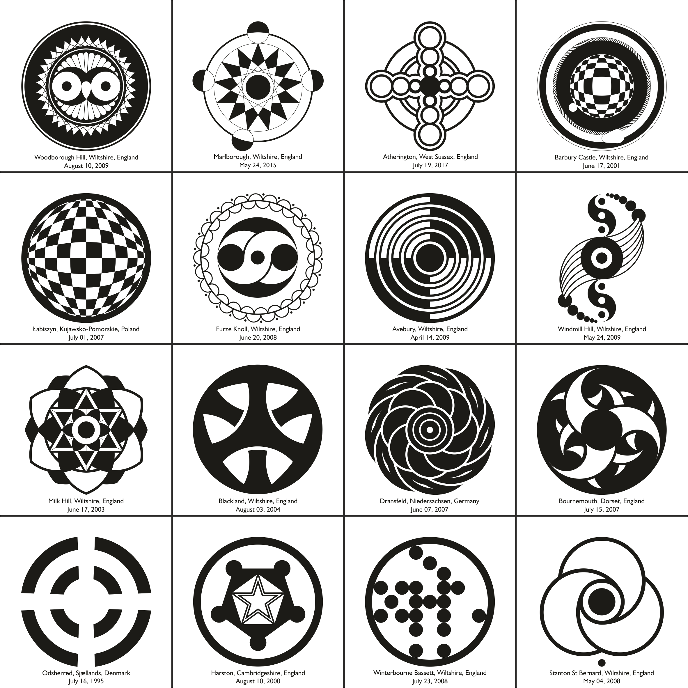 4 x 4 Vector Pack - 06 - Shapes of Wisdom
