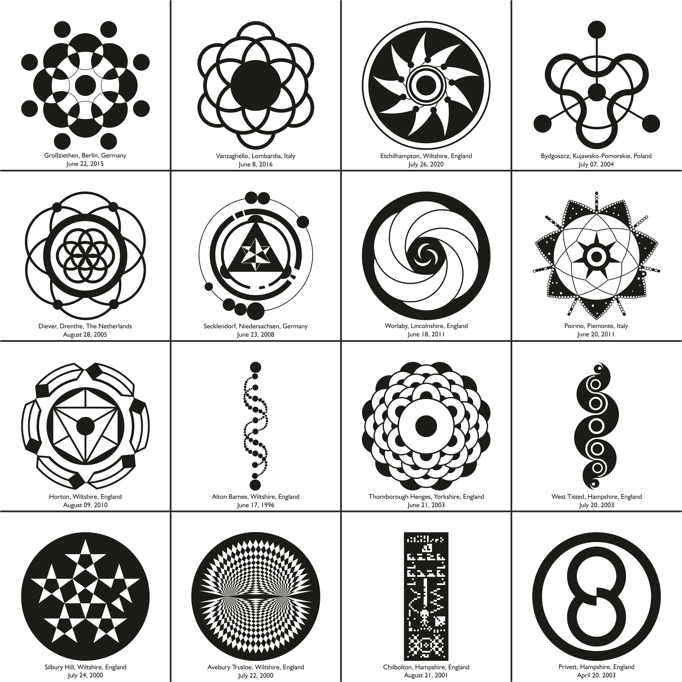 4 x 4 Vector Pack - 08 - Shapes of Wisdom