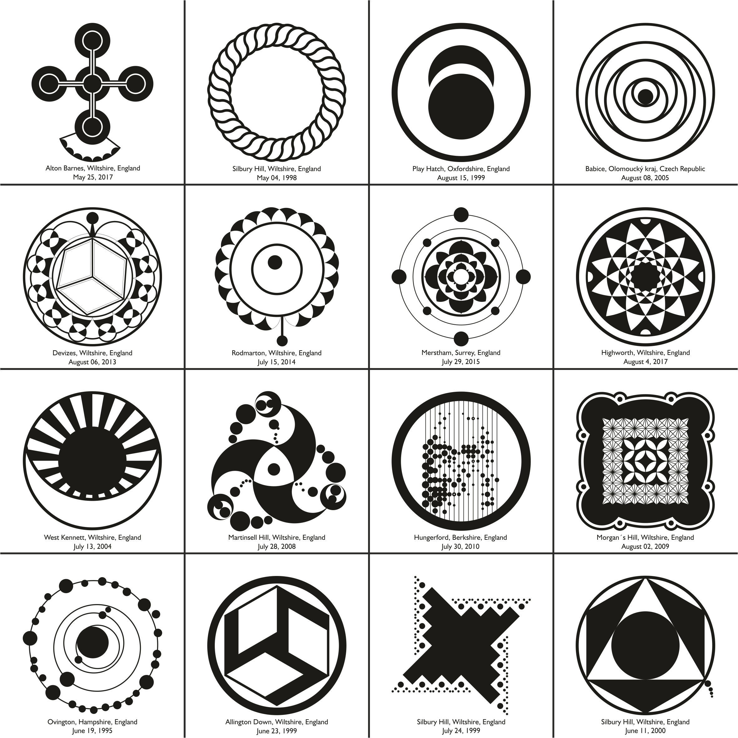 4 x 4 Vector Pack - 09 - Shapes of Wisdom