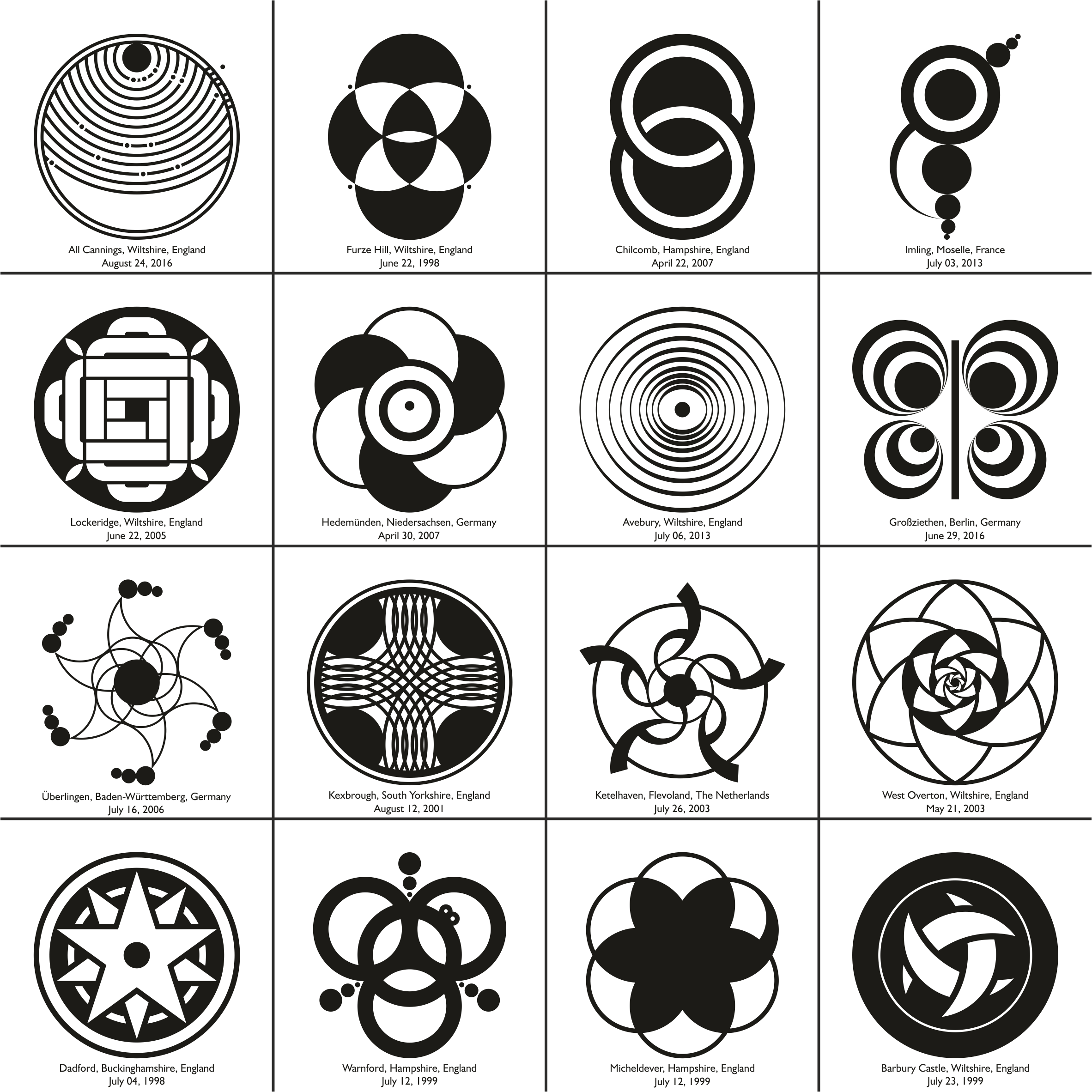 4 x 4 Vector Pack - 10 - Shapes of Wisdom