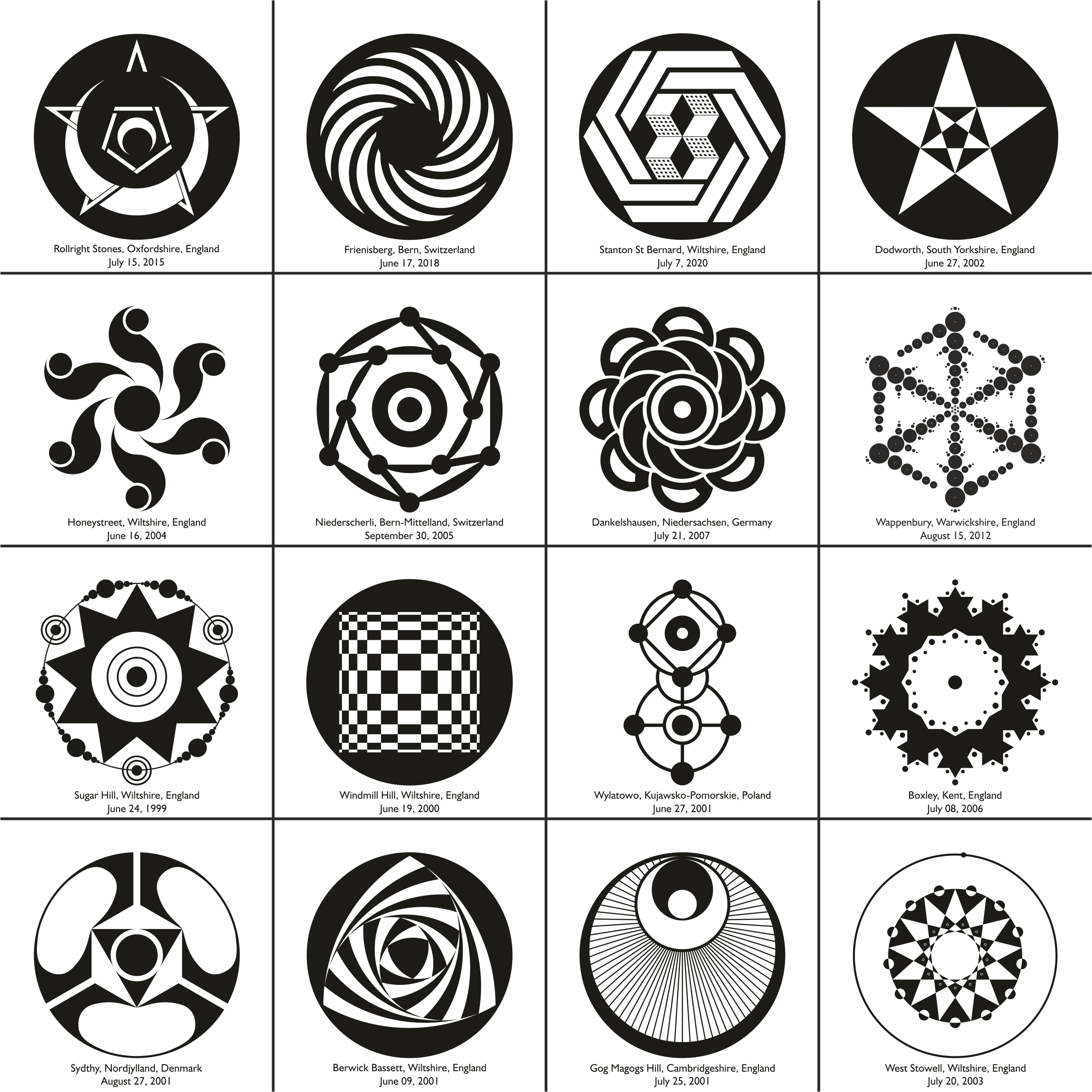 4 x 4 Vector Pack - 14 - Shapes of Wisdom