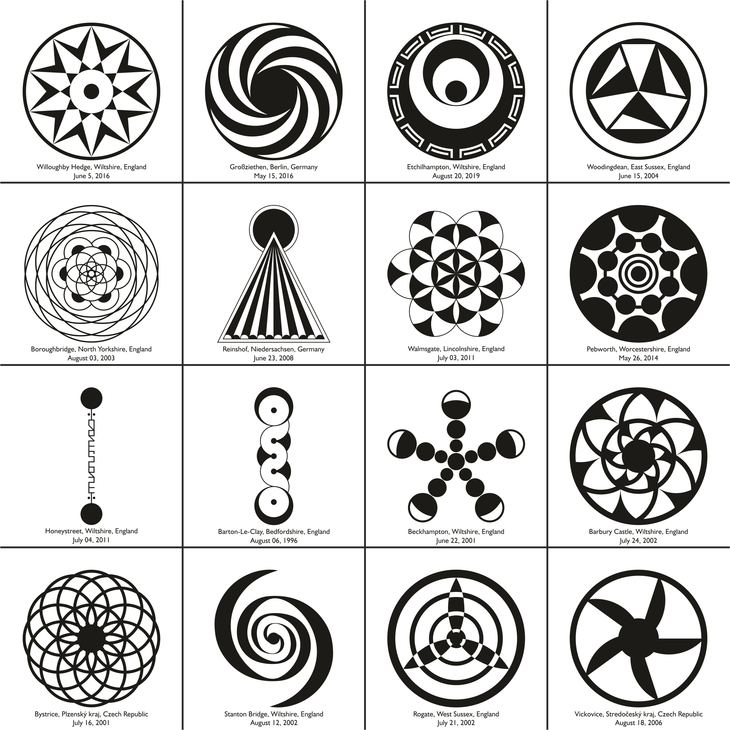 4 x 4 Vector Pack - 21 - Shapes of Wisdom