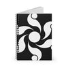 Honeystreet Crop Circle Spiral Notebook - Ruled Line - Shapes of Wisdom