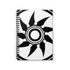 Etchilhampton Crop Circle Spiral Notebook - Ruled Line 5 - Shapes of Wisdom