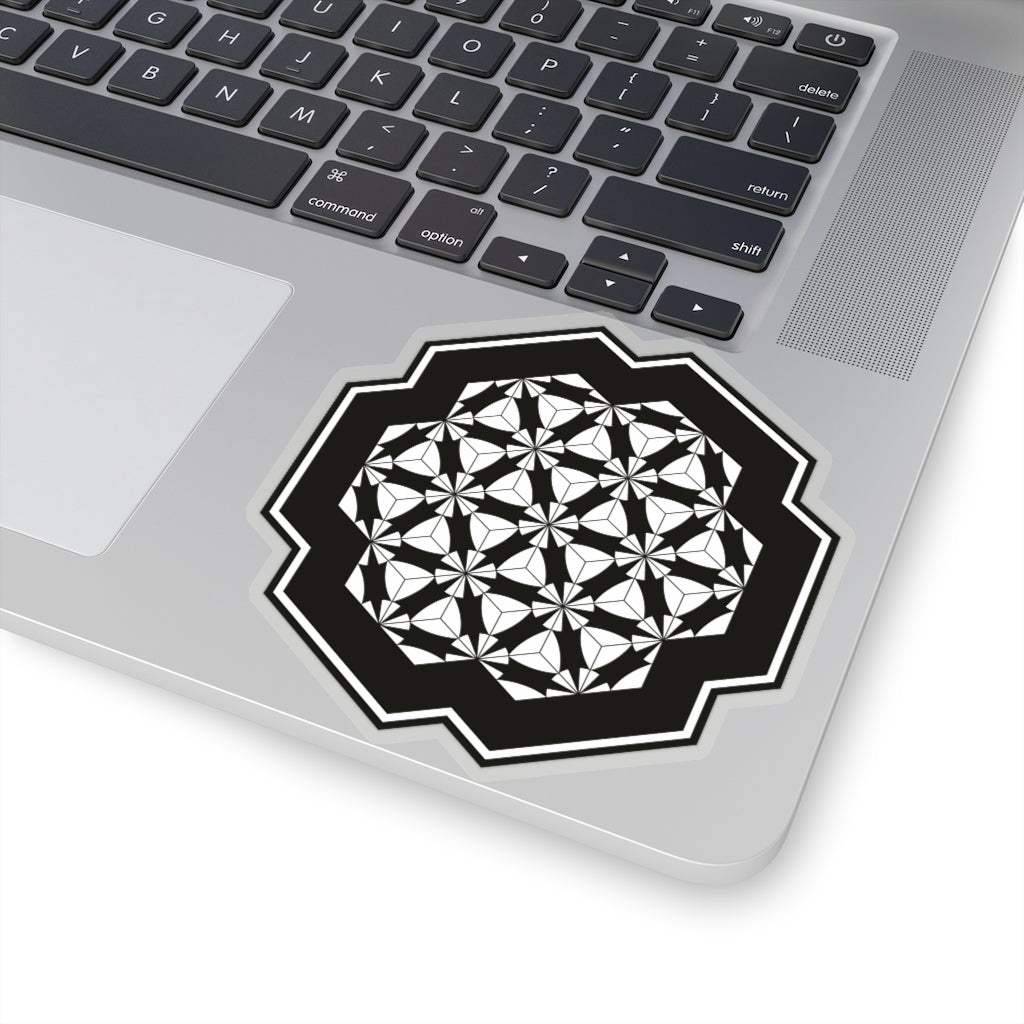 West Overton Crop Circle Sticker - Shapes of Wisdom