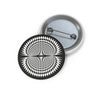 Avebury Trusloe Crop Circle Pin Button - Shapes of Wisdom
