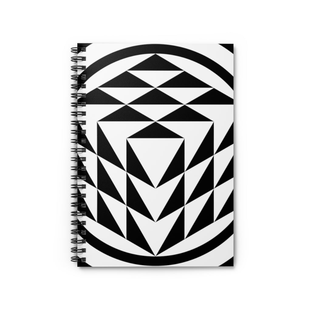 Tichborne Crop Circle Spiral Notebook - Ruled Line - Shapes of Wisdom