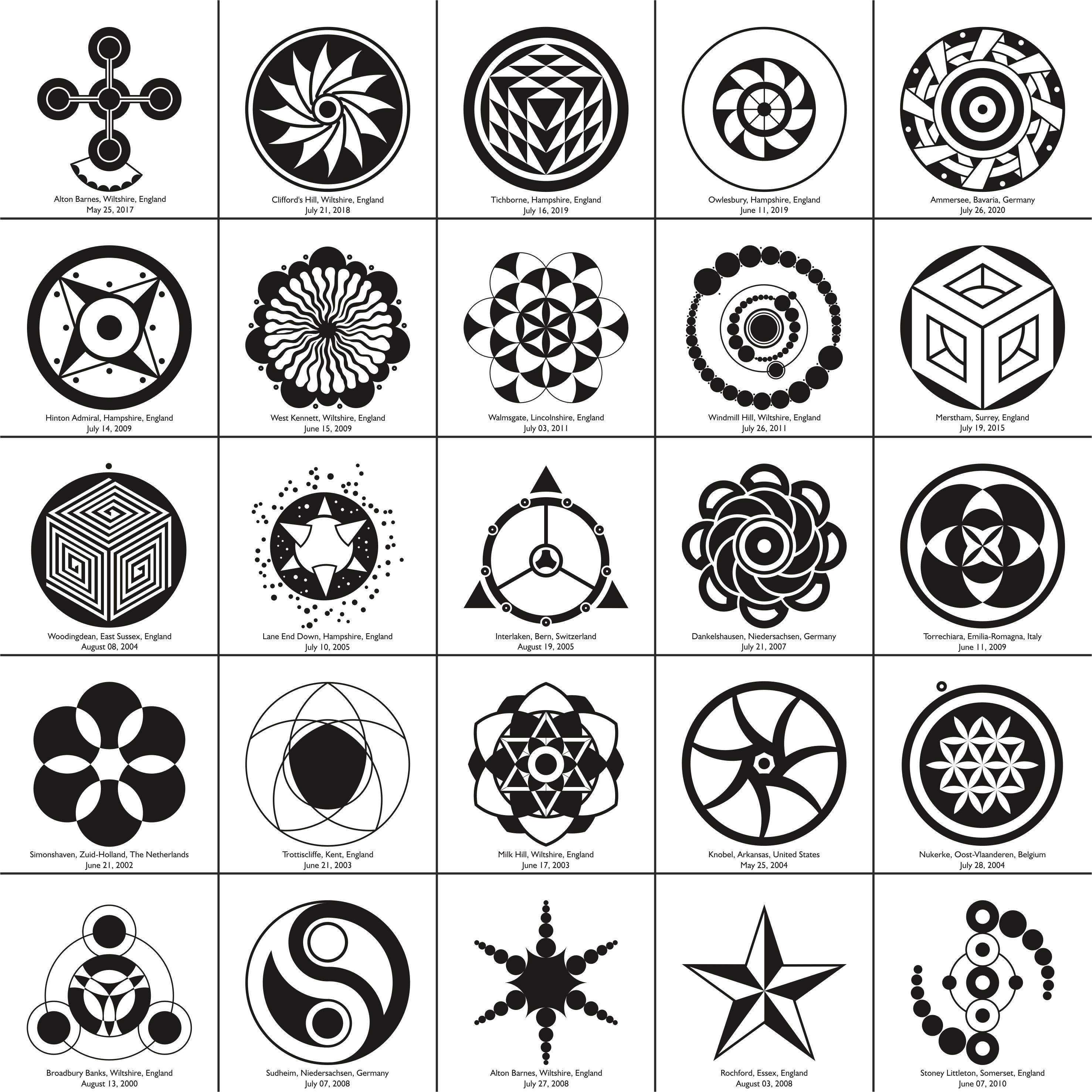 5 x 5 Vector Pack - 02 - Shapes of Wisdom