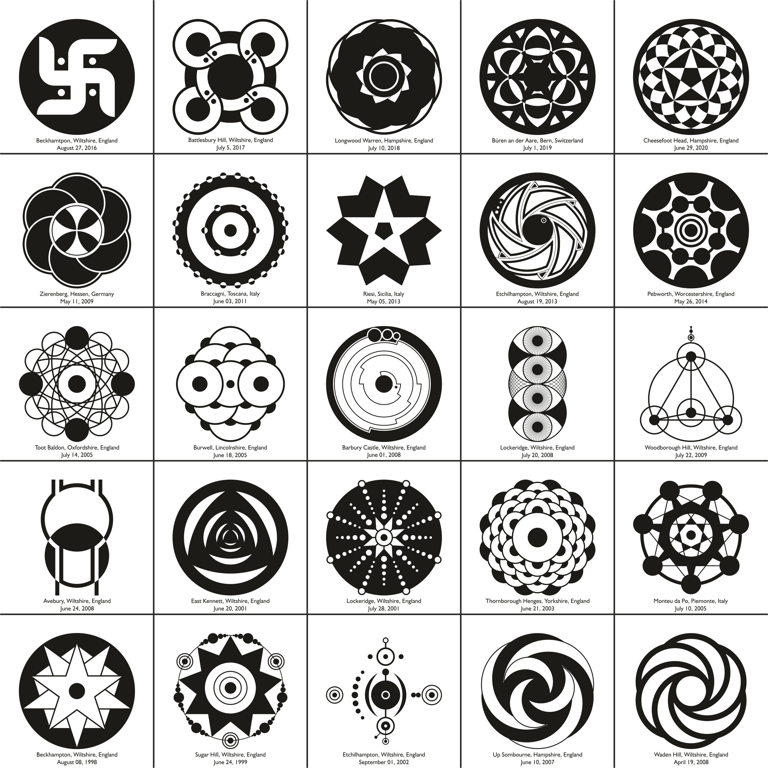 5 x 5 Vector Pack - 03 - Shapes of Wisdom