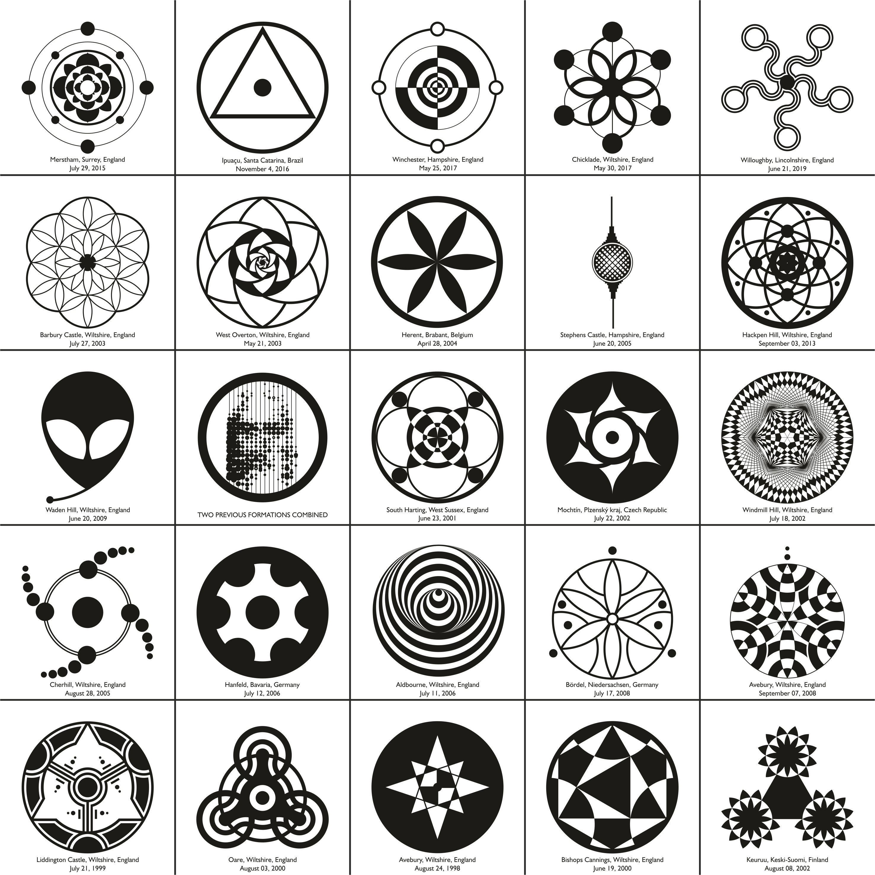5 x 5 Vector Pack - 04 - Shapes of Wisdom