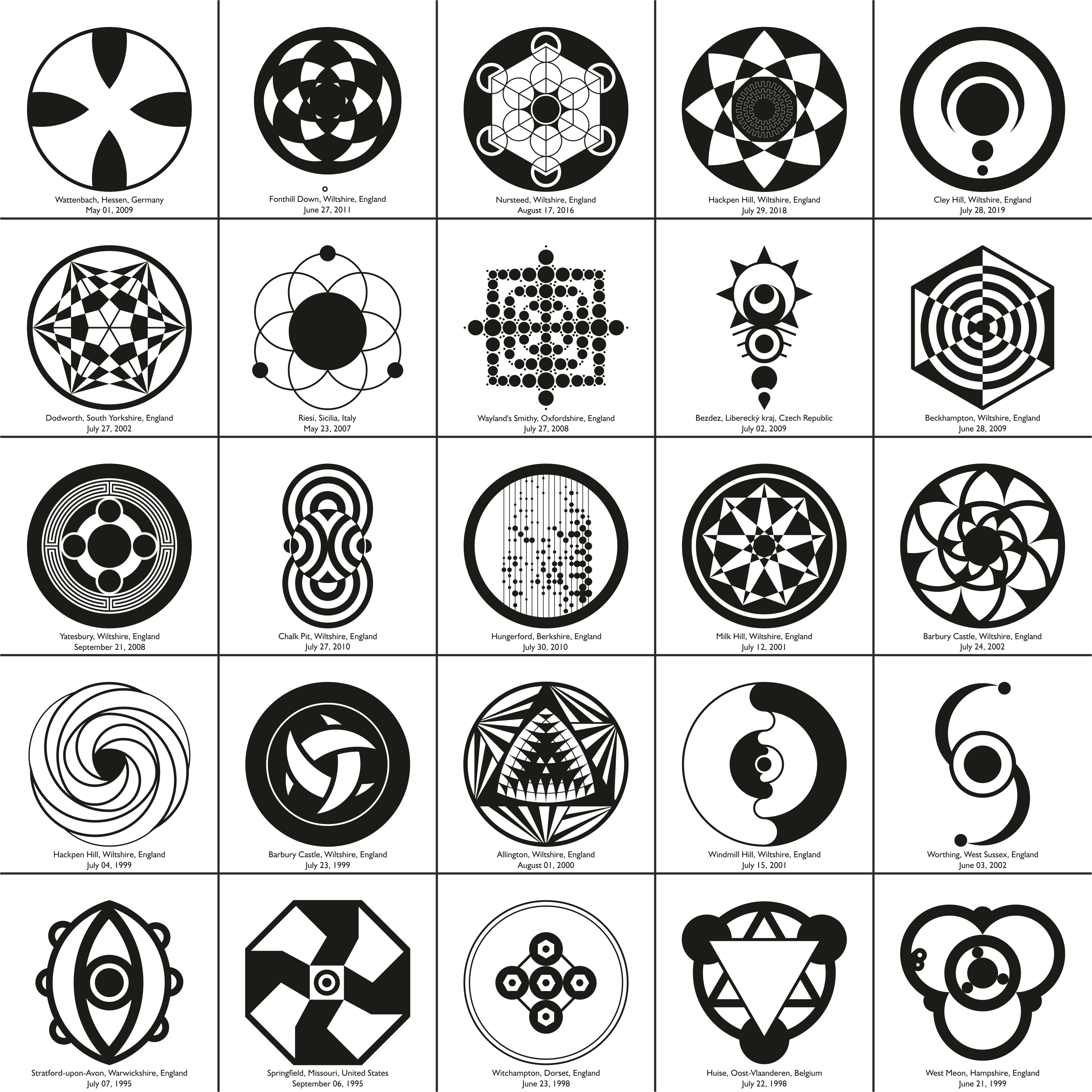 5 x 5 Vector Pack - 05 - Shapes of Wisdom
