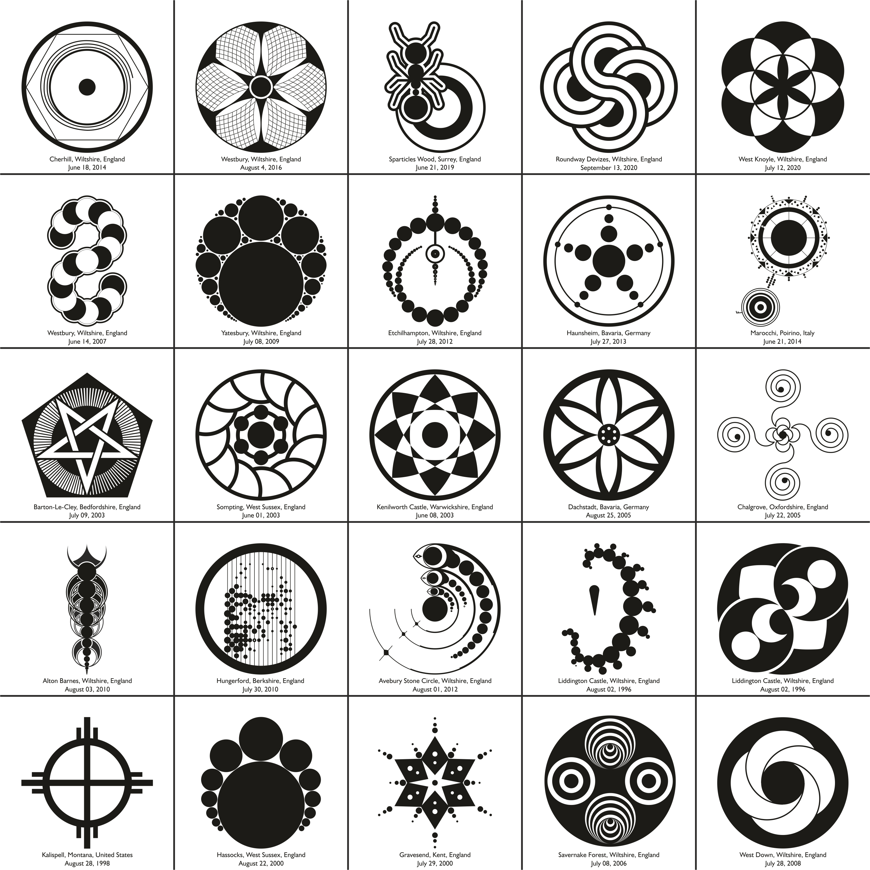 5 x 5 Vector Pack - 06 - Shapes of Wisdom