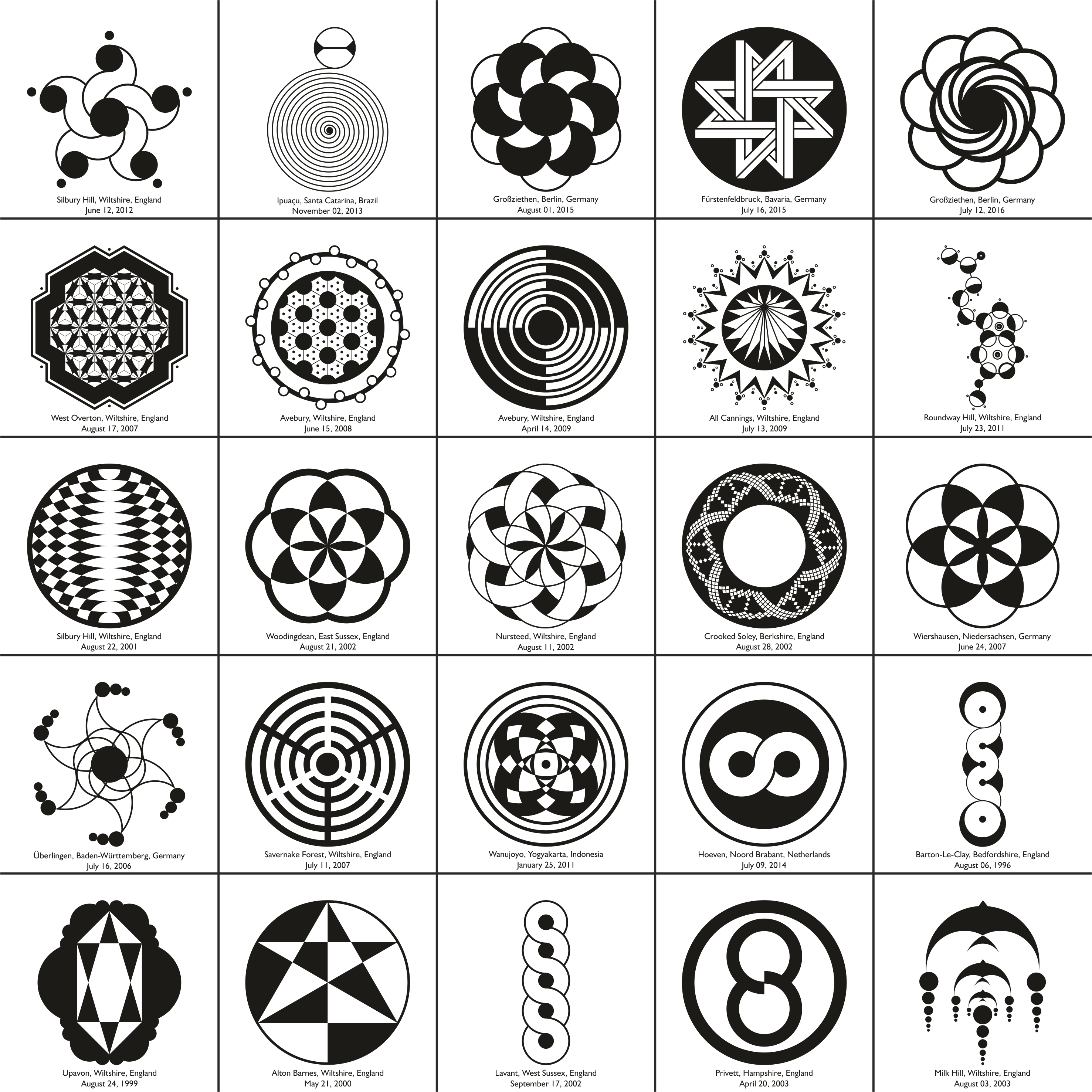 5 x 5 Vector Pack - 08 - Shapes of Wisdom