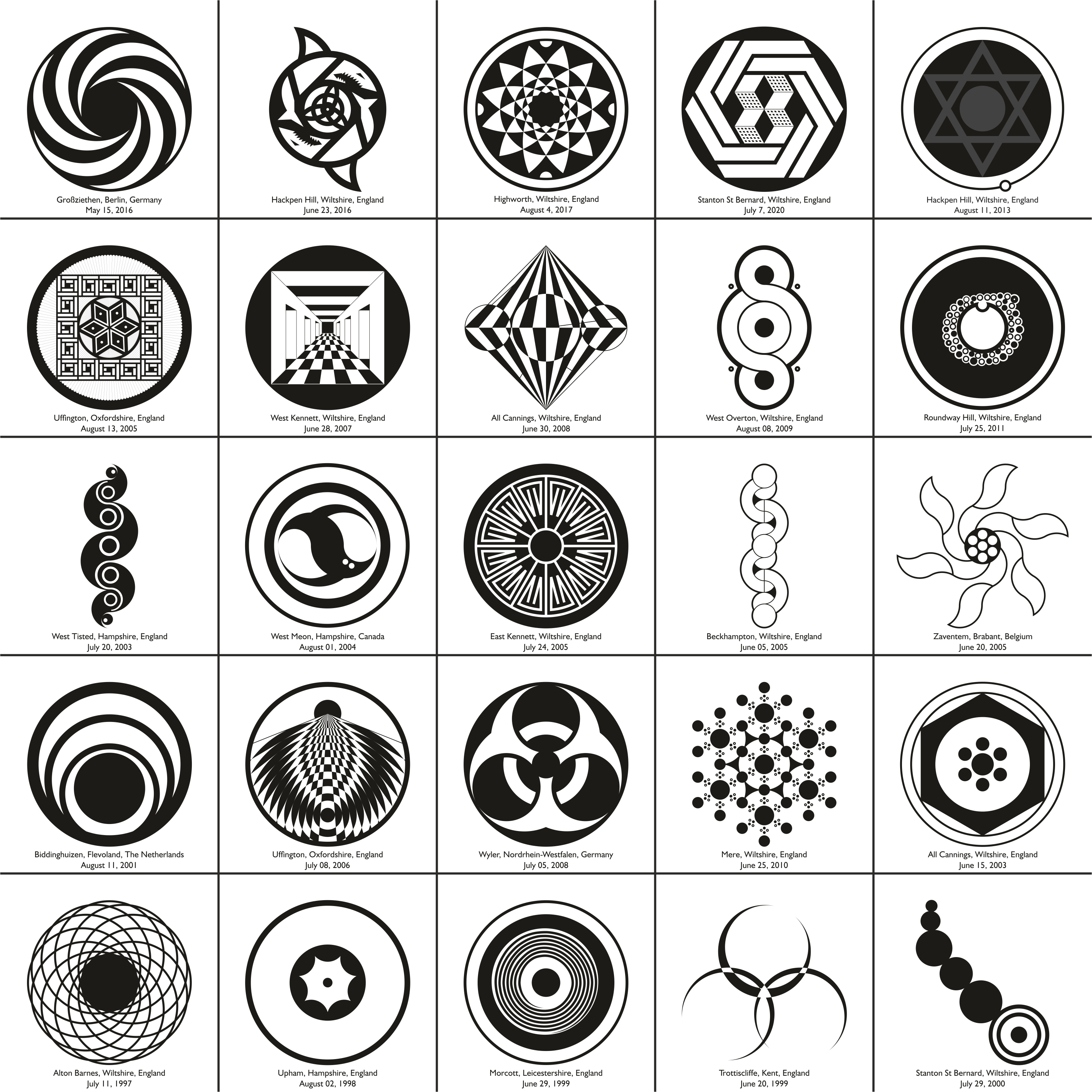 5 x 5 Vector Pack - 09 - Shapes of Wisdom