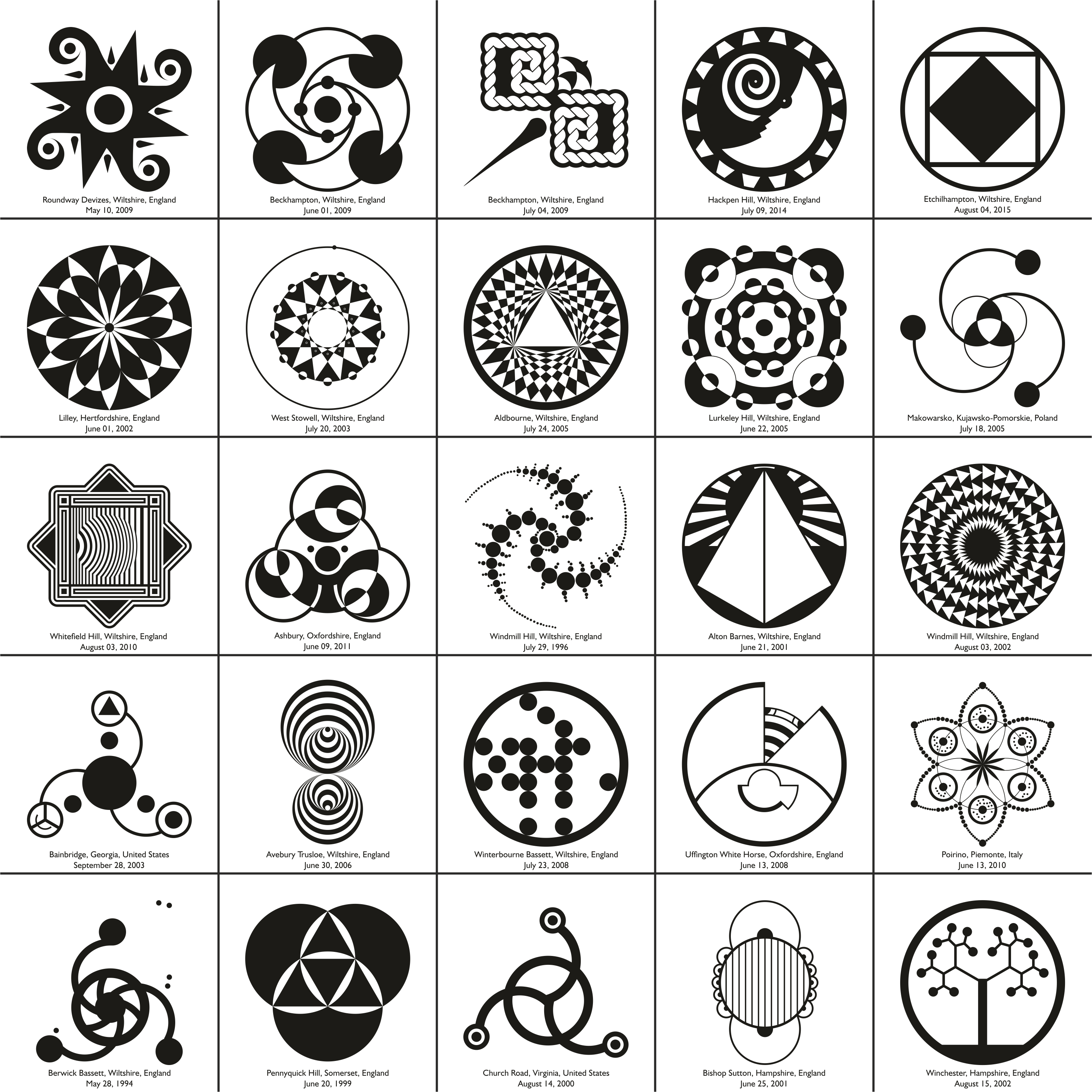 5 x 5 Vector Pack - 10 - Shapes of Wisdom