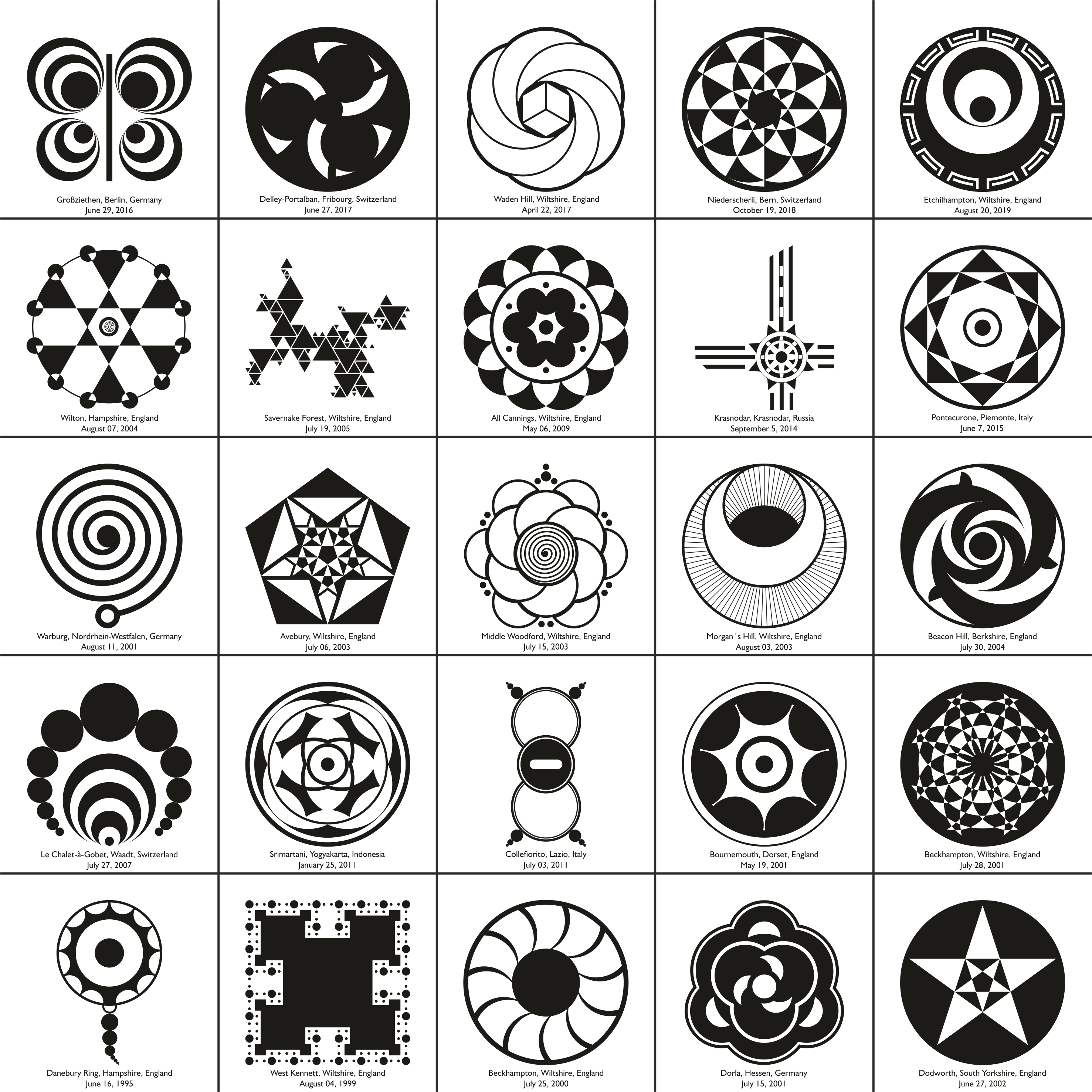 5 x 5 Vector Pack - 19 - Shapes of Wisdom