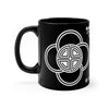 Crop Circle Black mug 11oz - Blandford Forum - Shapes of Wisdom