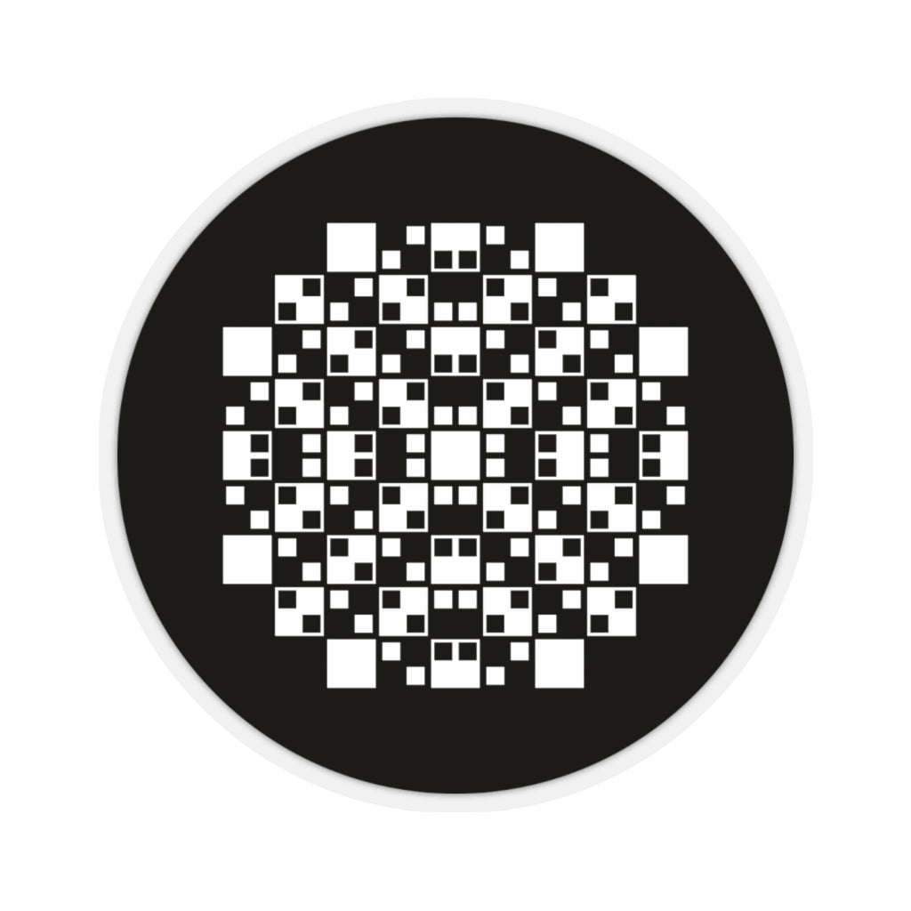 Aldbourne Crop Circle Sticker 3 - Shapes of Wisdom