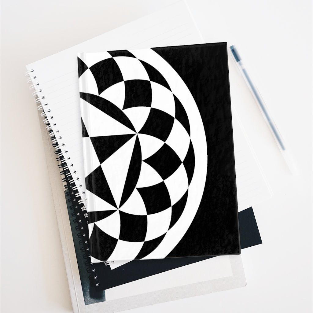 Cheesefoot Head Crop Circle Journal - Ruled Line - Shapes of Wisdom
