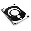 Cley Hill Crop Circle Spiral Notebook - Ruled Line 3 - Shapes of Wisdom