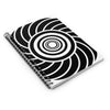 Roundway Hill Crop Circle Spiral Notebook - Ruled Line - Shapes of Wisdom