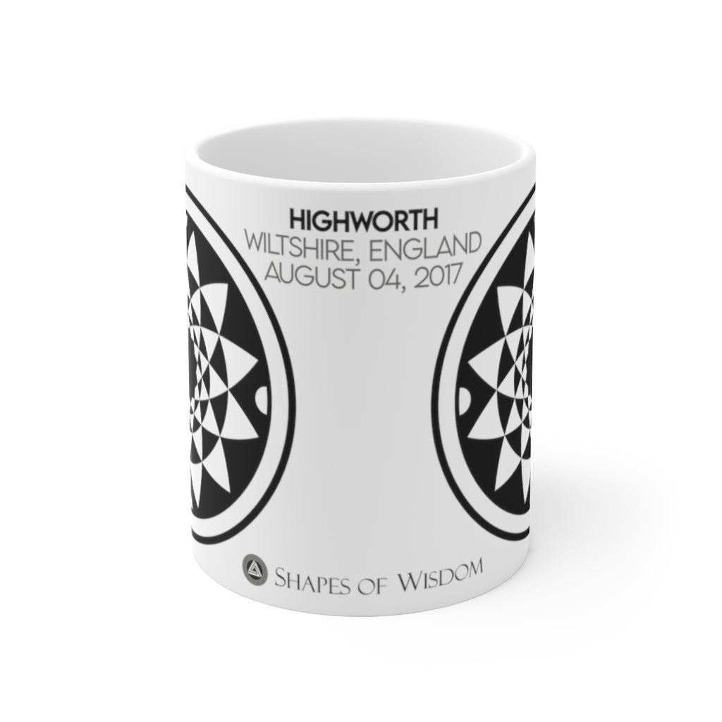 Crop Circle Mug 11oz - Highworth - Shapes of Wisdom