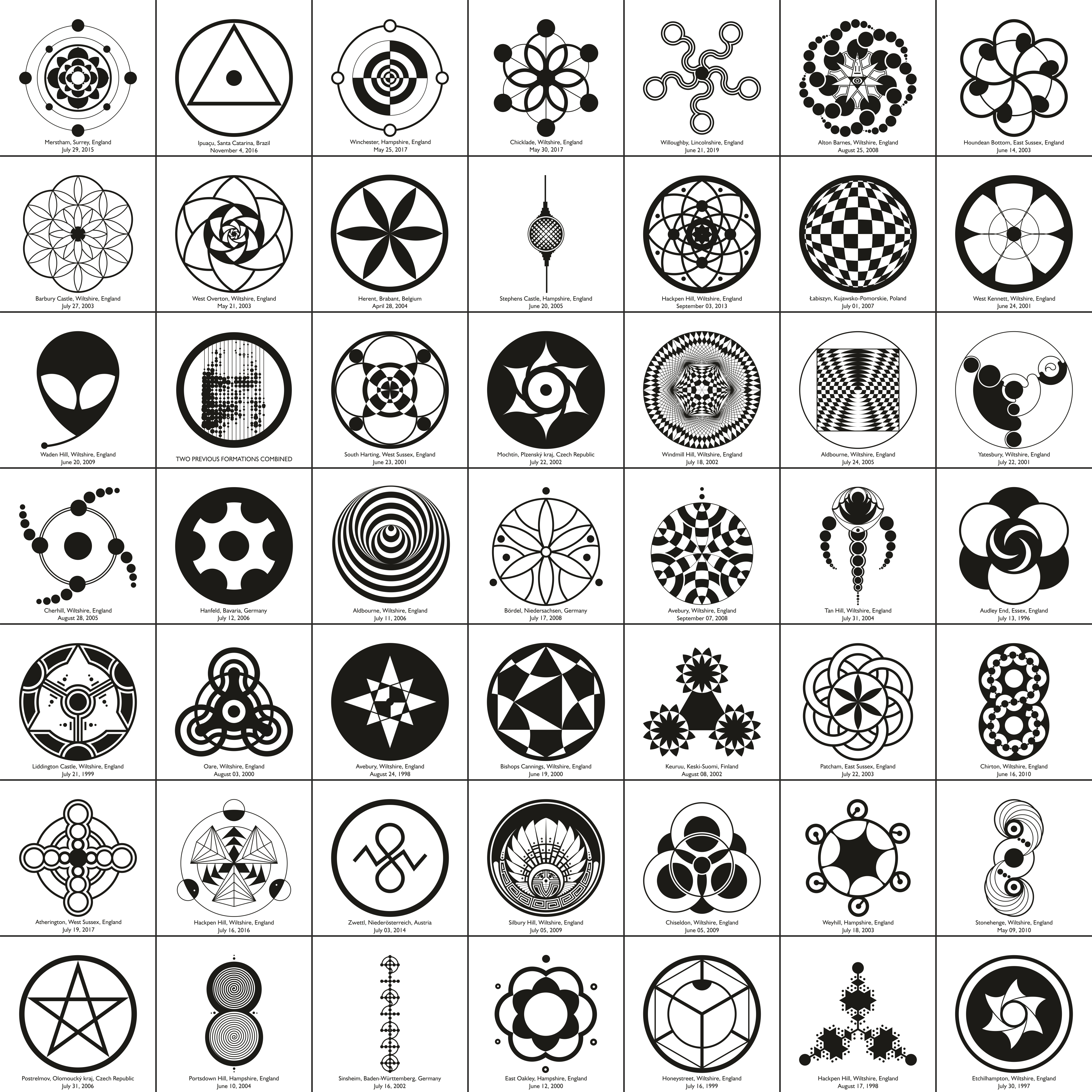 7 x 7 Vector Pack - 03 - Shapes of Wisdom