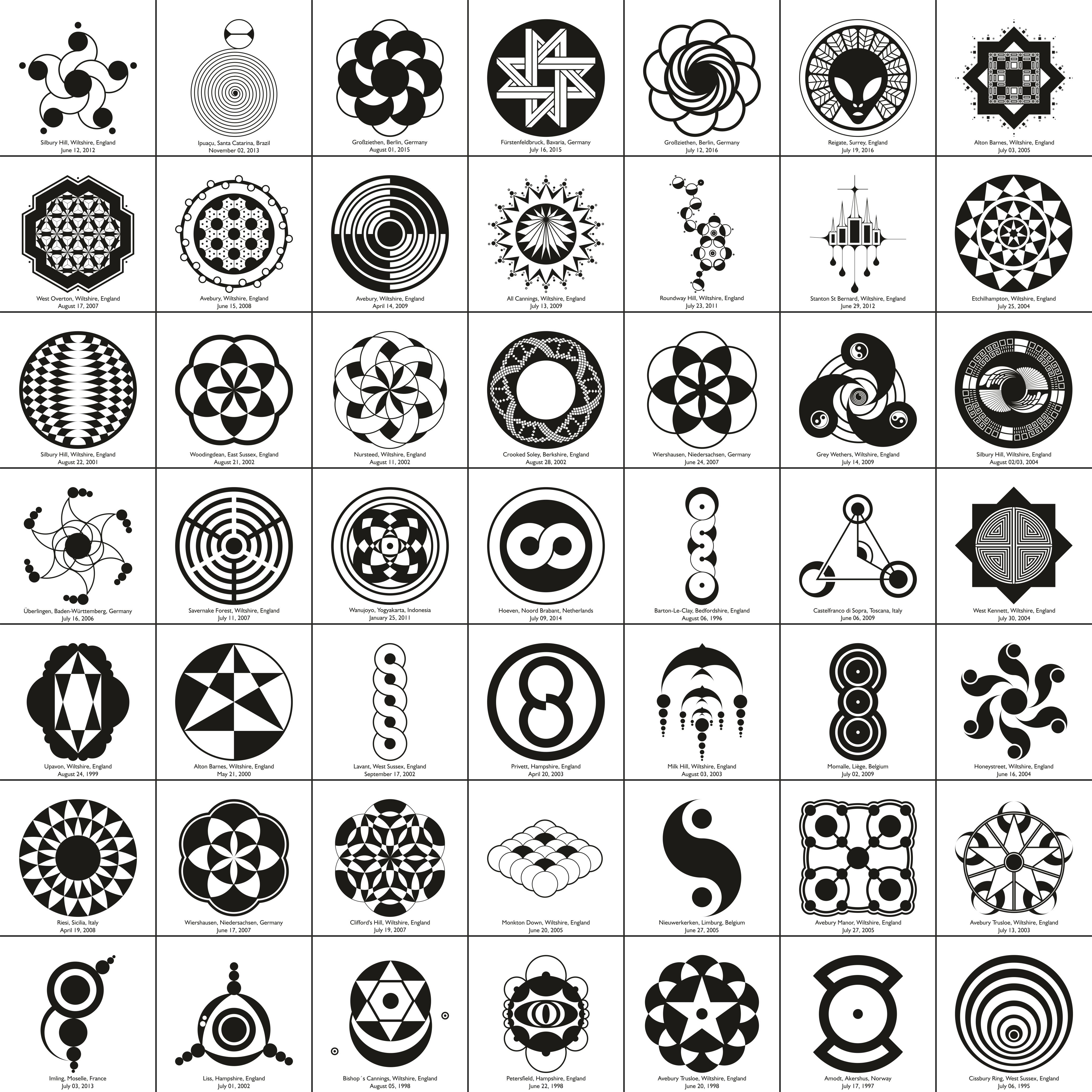 7 x 7 Vector Pack - 13 - Shapes of Wisdom