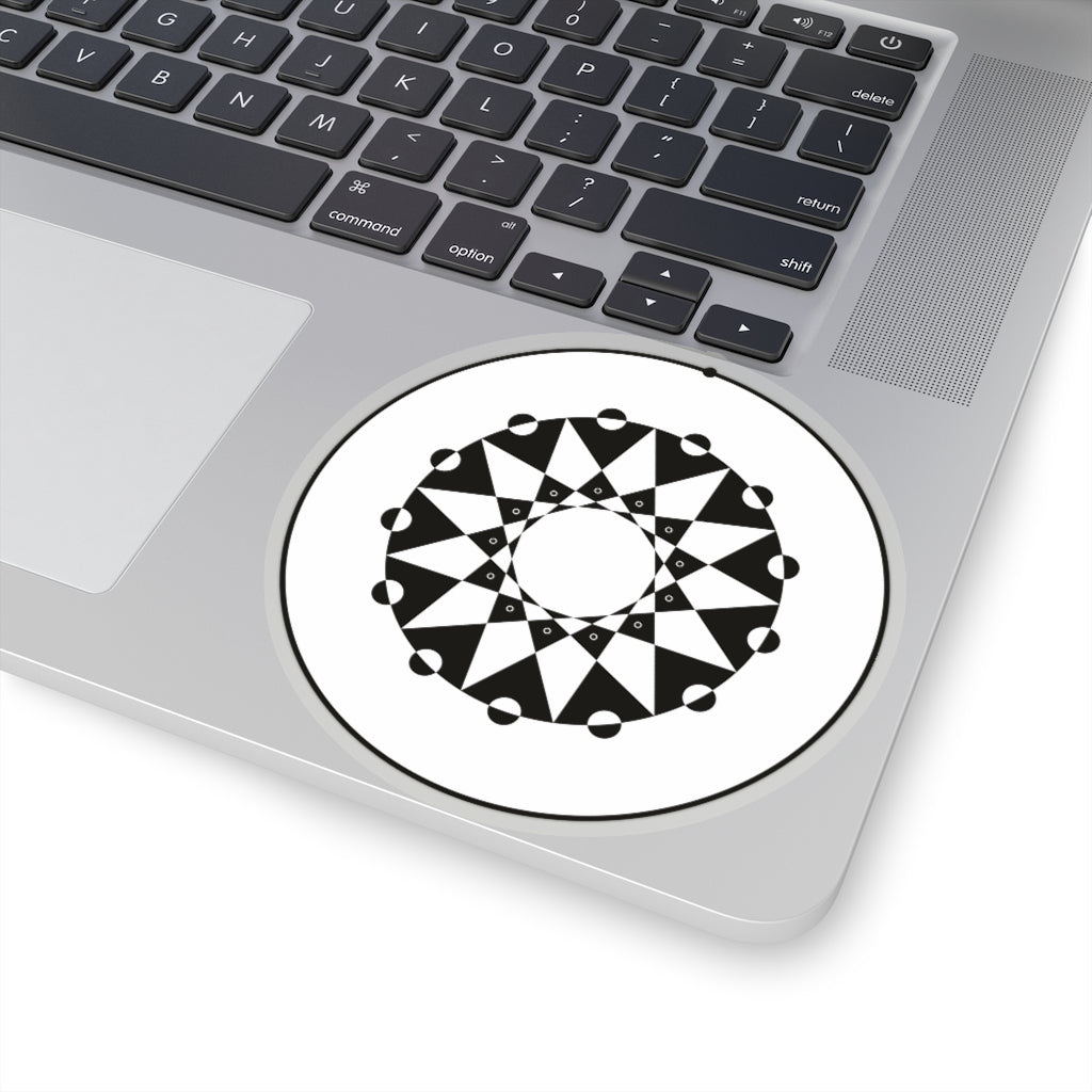 West Stowell Crop Circle Sticker - Shapes of Wisdom