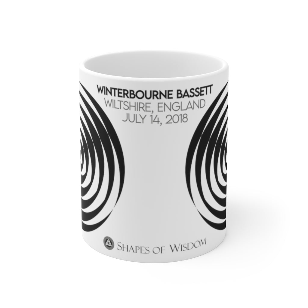 Crop Circle Mug 11oz - Winterbourne Bassett - Shapes of Wisdom
