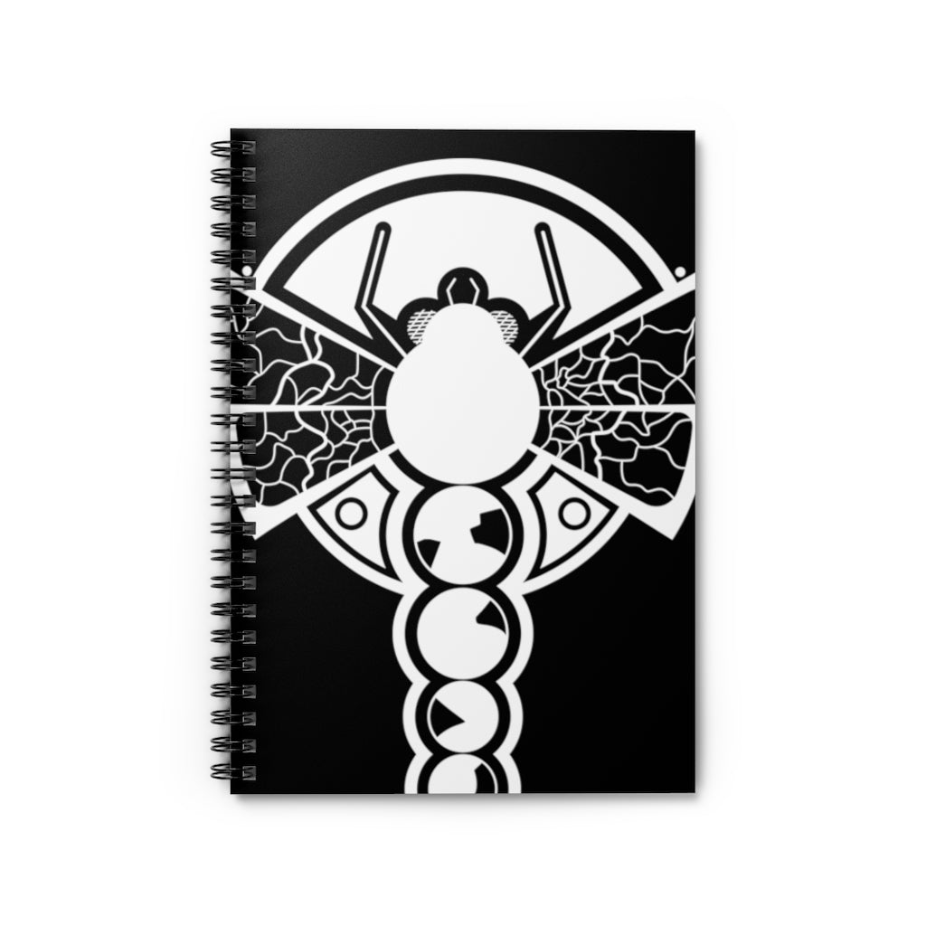 Yatesbury Crop Circle Spiral Notebook - Ruled Line - Shapes of Wisdom