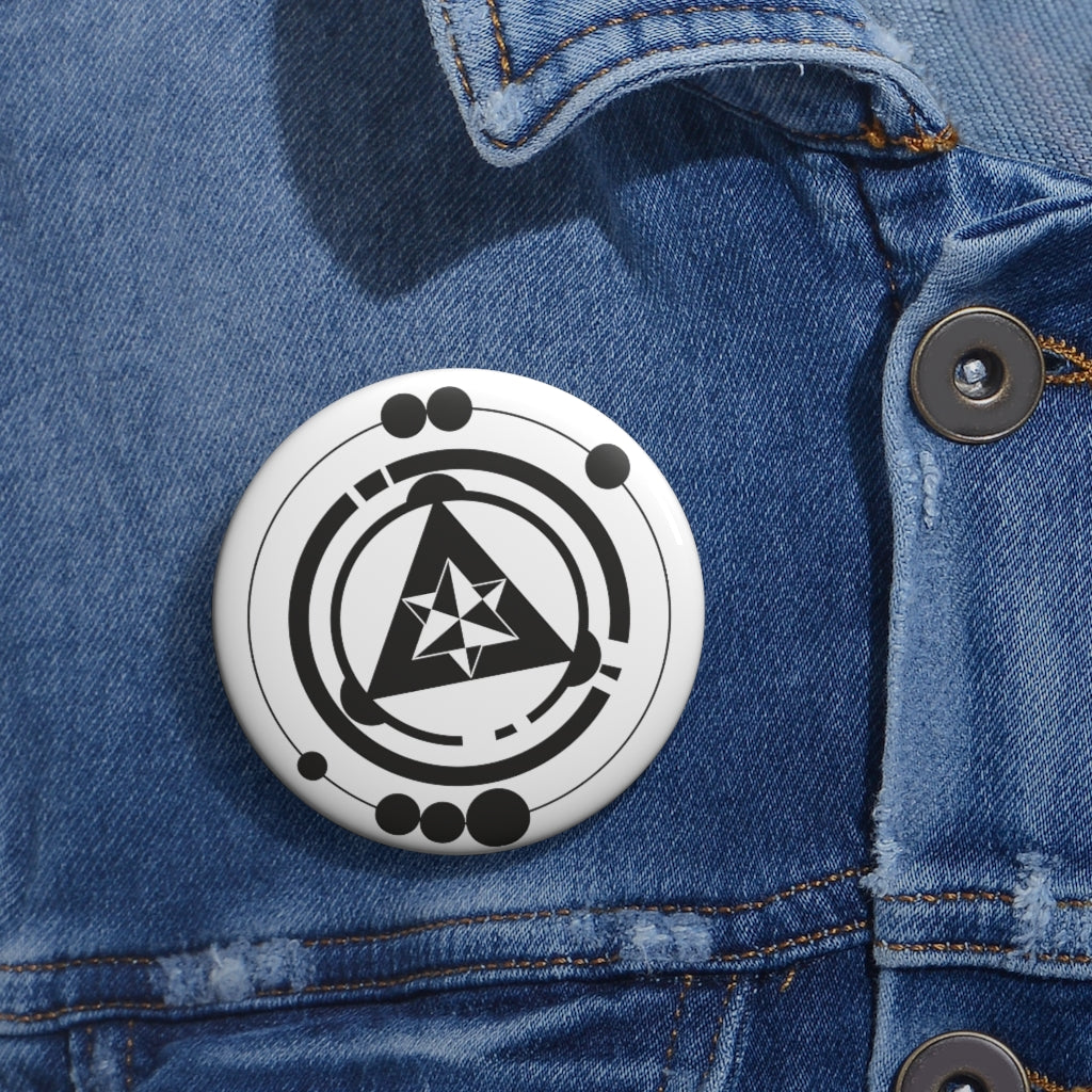 Secklendorf Crop Circle Pin Button - Shapes of Wisdom