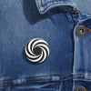 Großziethen Crop Circle Pin Button 2 - Shapes of Wisdom